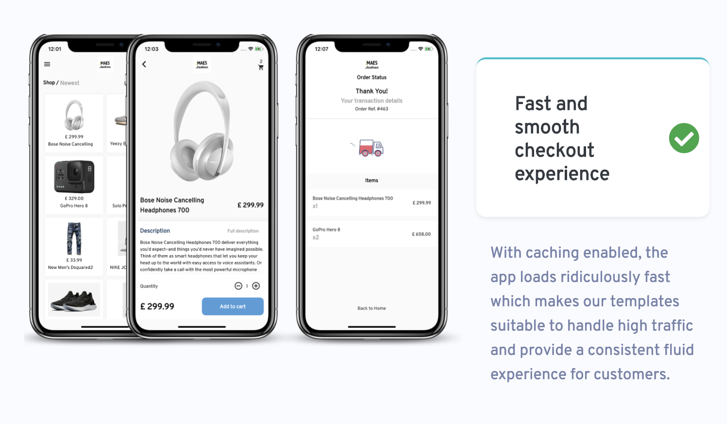WooMobile - Flutter WooCommerce App Template for IOS and Android - 1